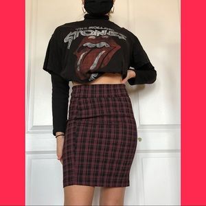 brand new checkered skirt!
